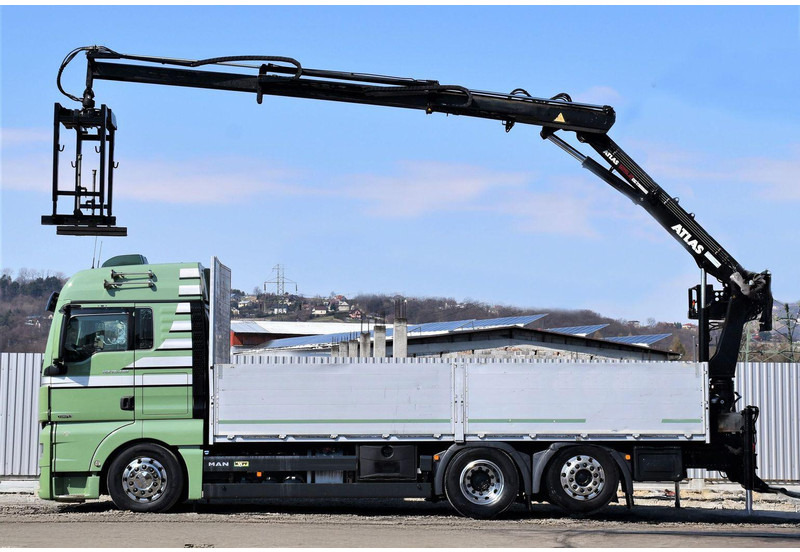 MAN TGX 26.440 Pritsche 6,60 m* ATLAS 125.2V-A12VB - Dropside/ Flatbed truck, Crane truck: picture 5 MAN TGX 26.440 Pritsche 6,60 m* ATLAS 125.2V-A12VB - Dropside/ Flatbed truck, Crane truck: picture 5
