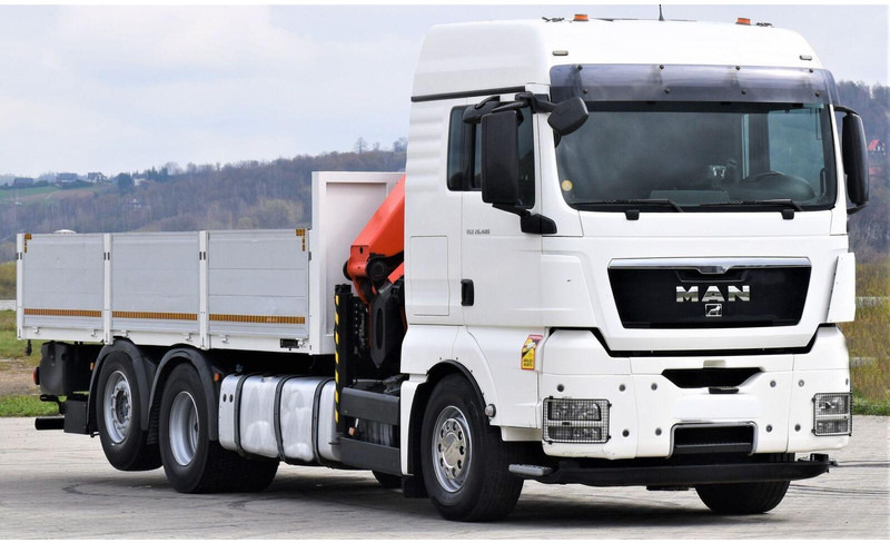 MAN TGX 26.480 - Dropside/ Flatbed truck, Crane truck: picture 3 MAN TGX 26.480 - Dropside/ Flatbed truck, Crane truck: picture 3