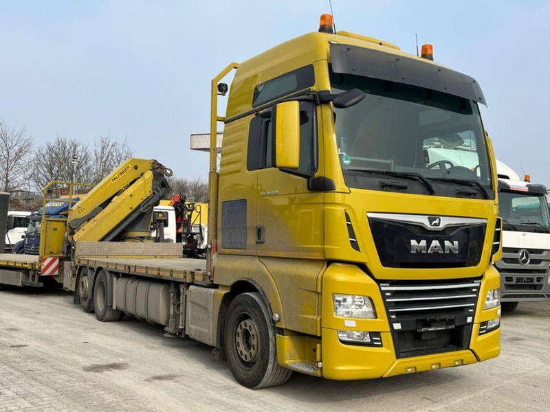 MAN TGX 26.500 6x2 Crane Palfinger PK 53002-SHC - Dropside/ Flatbed truck, Crane truck: picture 1 MAN TGX 26.500 6x2 Crane Palfinger PK 53002-SHC - Dropside/ Flatbed truck, Crane truck: picture 1