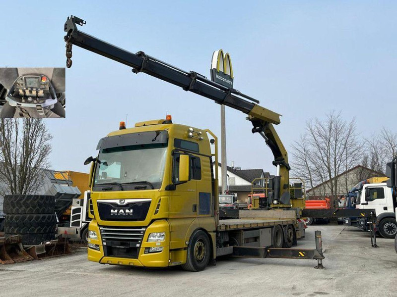 MAN TGX 26.500 6x2 Crane Palfinger PK 53002-SHC - Dropside/ Flatbed truck, Crane truck: picture 2 MAN TGX 26.500 6x2 Crane Palfinger PK 53002-SHC - Dropside/ Flatbed truck, Crane truck: picture 2
