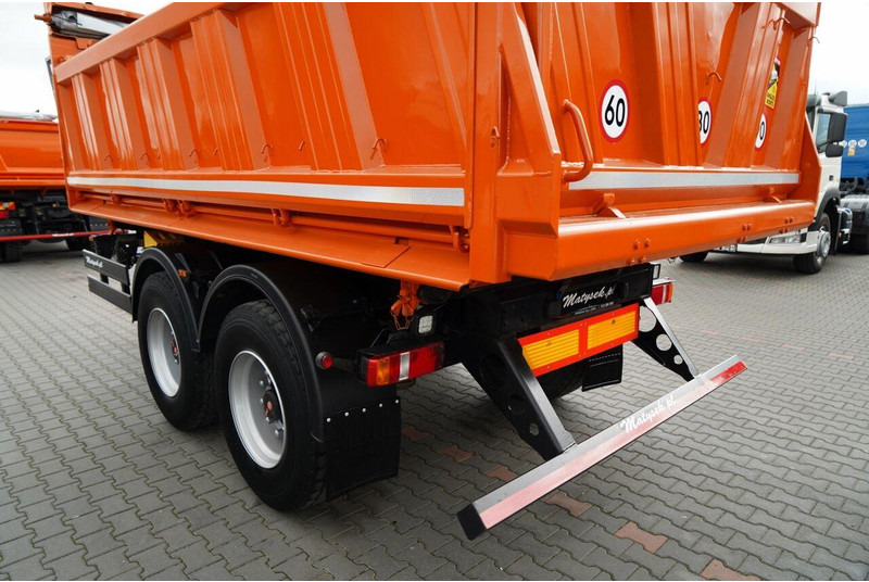 Tipper trailer Meiller WYWROTKA 3 STRONNA / PRZYCZEPA TANDEM / OŚ PODNOSZONA / SAF: picture 11