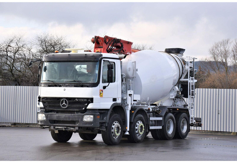 Mercedes-Benz ACTROS 3241* Betonpumpe 21m *8x4 * Top Zustand - Concrete pump truck: picture 2 Mercedes-Benz ACTROS 3241* Betonpumpe 21m *8x4 * Top Zustand - Concrete pump truck: picture 2