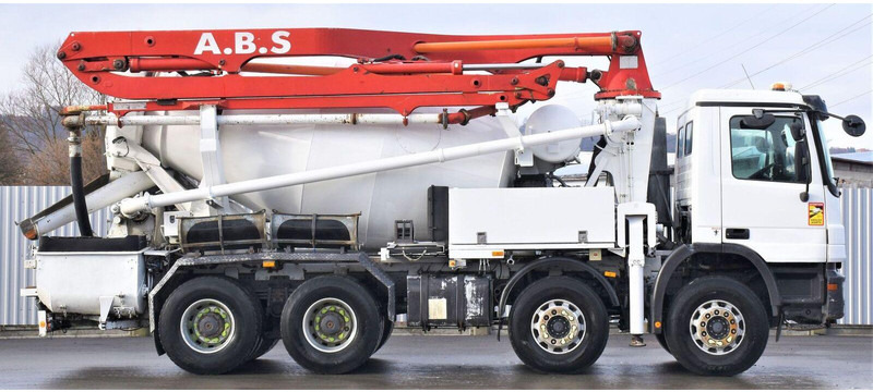 Mercedes-Benz ACTROS 3241* Betonpumpe 21m *8x4 * Top Zustand - Concrete pump truck: picture 3 Mercedes-Benz ACTROS 3241* Betonpumpe 21m *8x4 * Top Zustand - Concrete pump truck: picture 3