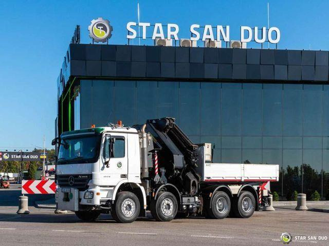 Mercedes-Benz ACTROS 4144 8x4 PALFINGER PK 85002 - Dropside/ Flatbed truck, Crane truck: picture 4 Mercedes-Benz ACTROS 4144 8x4 PALFINGER PK 85002 - Dropside/ Flatbed truck, Crane truck: picture 4