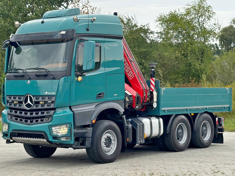 Mercedes-Benz AROCS 2548* FASSI F245A.0.24 E + FUNK / 6x4 *TOP - Dropside/ Flatbed truck, Crane truck: picture 3 Mercedes-Benz AROCS 2548* FASSI F245A.0.24 E + FUNK / 6x4 *TOP - Dropside/ Flatbed truck, Crane truck: picture 3