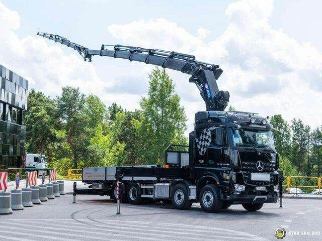 Mercedes-Benz AROCS 3251 8x4 HMF 8520 Fly Jib Winch - Dropside/ Flatbed truck, Crane truck: picture 5 Mercedes-Benz AROCS 3251 8x4 HMF 8520 Fly Jib Winch - Dropside/ Flatbed truck, Crane truck: picture 5