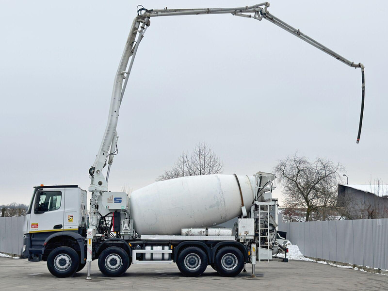Mercedes-Benz AROCS 3743 - Concrete pump truck: picture 5 Mercedes-Benz AROCS 3743 - Concrete pump truck: picture 5