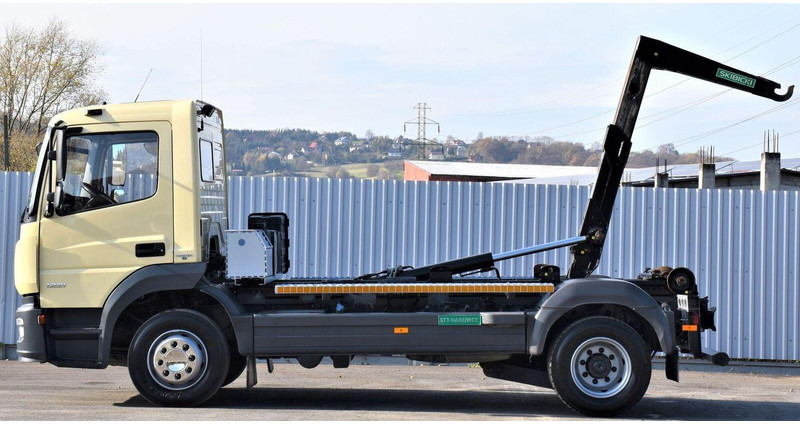Mercedes-Benz ATEGO 1221 * ABROLLKIPPER * TOPZUSTAND - Hook lift truck: picture 5 Mercedes-Benz ATEGO 1221 * ABROLLKIPPER * TOPZUSTAND - Hook lift truck: picture 5