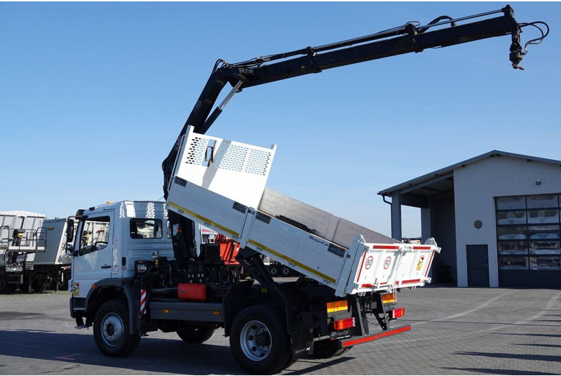 Mercedes-Benz ATEGO 16.24 / 4X4 / WYWROTKA + HDS HIAB 111 BS-2 / PILOT / ROT - Tipper: picture 3 Mercedes-Benz ATEGO 16.24 / 4X4 / WYWROTKA + HDS HIAB 111 BS-2 / PILOT / ROT - Tipper: picture 3