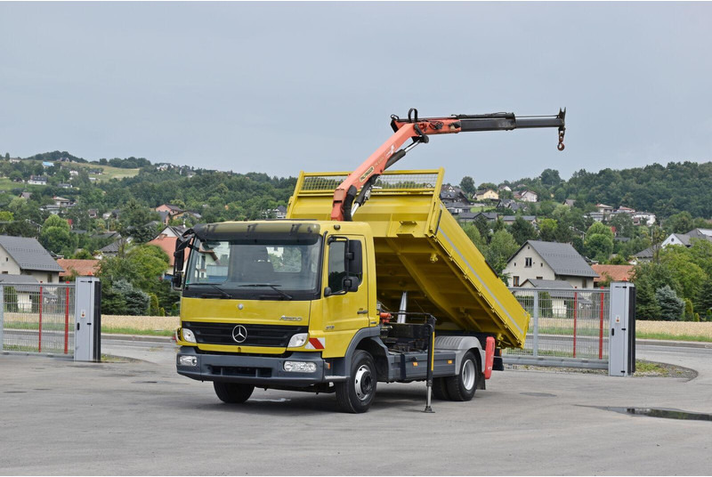 Mercedes-Benz ATEGO 818 - Tipper, Crane truck: picture 2 Mercedes-Benz ATEGO 818 - Tipper, Crane truck: picture 2