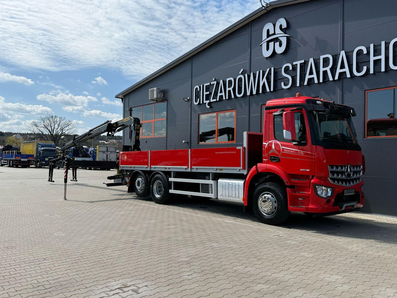 Leasing of Mercedes-Benz Arocs Actros 2532 / E6 / 6x2 / skrzynia + żuraw Palfinger / budo Mercedes-Benz Arocs Actros 2532 / E6 / 6x2 / skrzynia + żuraw Palfinger / budo: picture 12