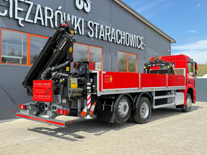 Leasing of Mercedes-Benz Arocs Actros 2532 / E6 / 6x2 / skrzynia + żuraw Palfinger / budo Mercedes-Benz Arocs Actros 2532 / E6 / 6x2 / skrzynia + żuraw Palfinger / budo: picture 5