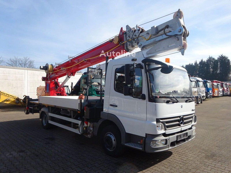 Dropside/ Flatbed truck, Crane truck Mercedes-Benz Atego 818: picture 8 Dropside/ Flatbed truck, Crane truck Mercedes-Benz Atego 818: picture 8