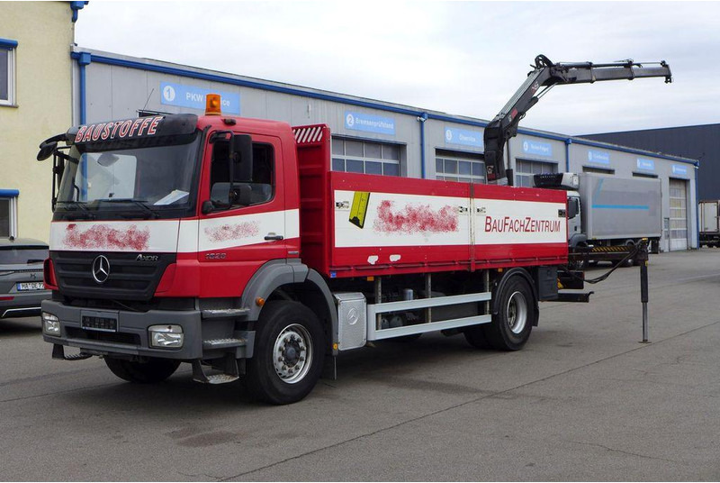 Mercedes-Benz Axor 1826 *Euro5*TÜV*HIAB 099B-2 DUO*1824 1829 - Dropside/ Flatbed truck, Crane truck: picture 1 Mercedes-Benz Axor 1826 *Euro5*TÜV*HIAB 099B-2 DUO*1824 1829 - Dropside/ Flatbed truck, Crane truck: picture 1