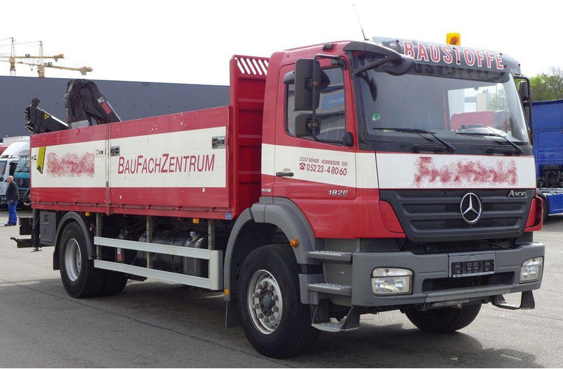 Mercedes-Benz Axor 1826 *Euro5*TÜV*HIAB 099B-2 DUO*1824 1829 - Dropside/ Flatbed truck, Crane truck: picture 4 Mercedes-Benz Axor 1826 *Euro5*TÜV*HIAB 099B-2 DUO*1824 1829 - Dropside/ Flatbed truck, Crane truck: picture 4