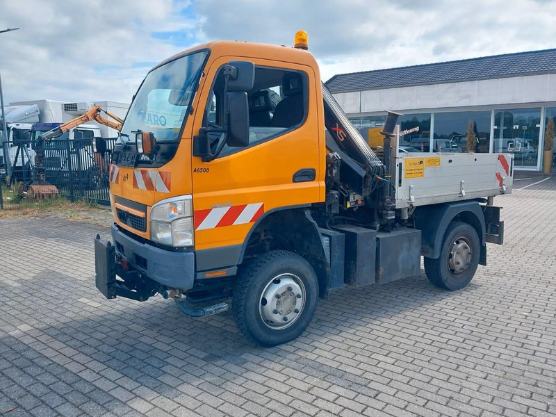Mitsubishi Pfau Rexter A6500 - Tipper truck + crane - Tipper, Crane truck: picture 1 Mitsubishi Pfau Rexter A6500 - Tipper truck + crane - Tipper, Crane truck: picture 1