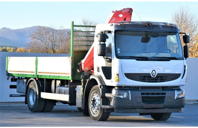 Renault  - Dropside/ Flatbed truck, Crane truck: picture 3 Renault  - Dropside/ Flatbed truck, Crane truck: picture 3