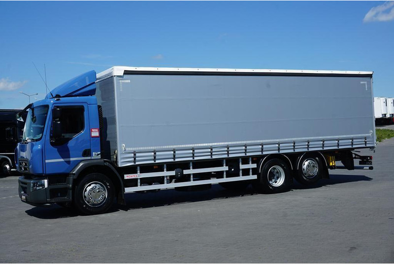 Renault D 320 / EURO 6 / FIRANKA / 21 PALET / ŁAD. 16 390 KG - Curtainsider truck: picture 3 Renault D 320 / EURO 6 / FIRANKA / 21 PALET / ŁAD. 16 390 KG - Curtainsider truck: picture 3