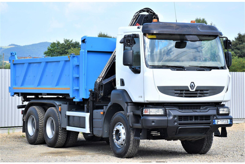Renault KERAX 370 DXI - Tipper, Crane truck: picture 4 Renault KERAX 370 DXI - Tipper, Crane truck: picture 4