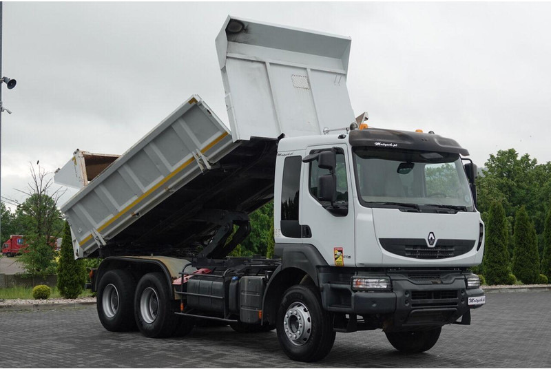 Renault KERAX 410 / 6x4 / WYWROTKA 3- STRONNA  / 2X  HYDROBURTA / HYDROK - Tipper: picture 4 Renault KERAX 410 / 6x4 / WYWROTKA 3- STRONNA  / 2X  HYDROBURTA / HYDROK - Tipper: picture 4