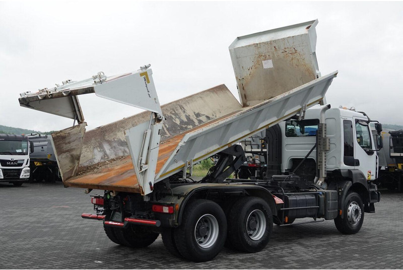 Renault KERAX 410 / 6x4 / WYWROTKA 3- STRONNA  / 2X  HYDROBURTA / HYDROK - Tipper: picture 3 Renault KERAX 410 / 6x4 / WYWROTKA 3- STRONNA  / 2X  HYDROBURTA / HYDROK - Tipper: picture 3