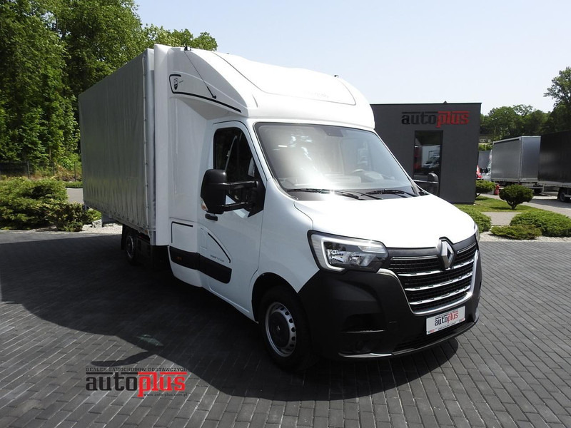 Renault MASTER PLANDEKA 10 PALET WEBASTO TEMPOMAT KLIMATYZACJA LEDY 165 - Box truck: picture 1 Renault MASTER PLANDEKA 10 PALET WEBASTO TEMPOMAT KLIMATYZACJA LEDY 165 - Box truck: picture 1