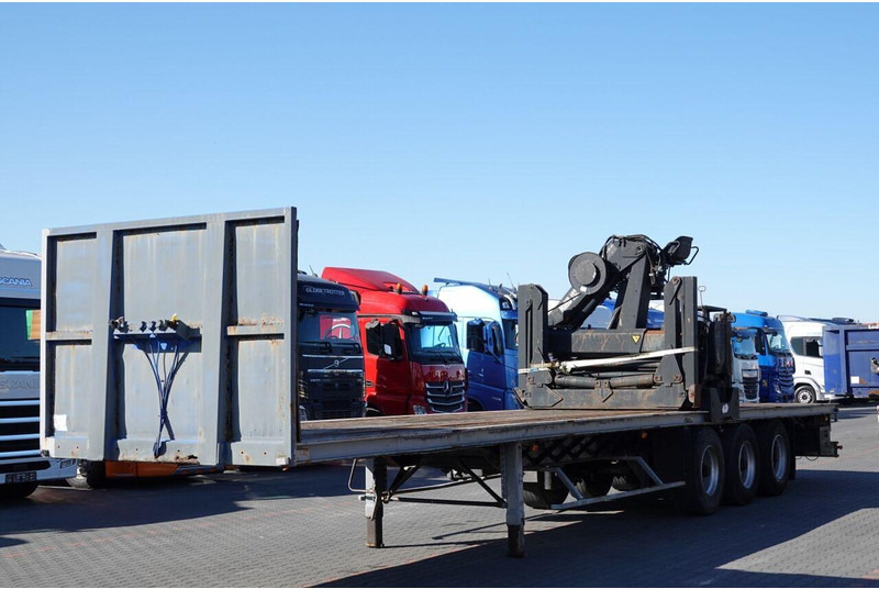 Samro NACZEPA PLATFORMA / + HDS HIAB R 150 F3 - WYSÓW : 8 METRÓW - Dropside/ Flatbed semi-trailer: picture 2 Samro NACZEPA PLATFORMA / + HDS HIAB R 150 F3 - WYSÓW : 8 METRÓW - Dropside/ Flatbed semi-trailer: picture 2
