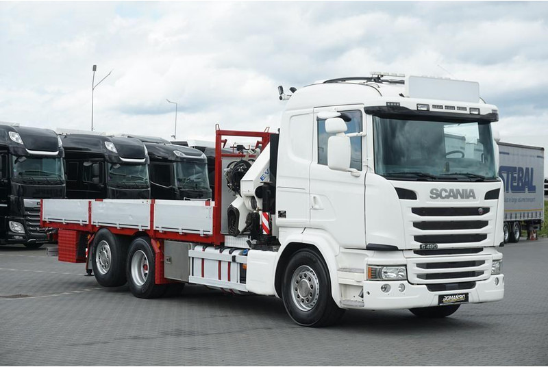 Scania G 490 / 6 X 2 / SKRZYNIOWY + HDS / HMF 3220 K7 / WYSIĘG 18,9 M - Dropside/ Flatbed truck, Crane truck: picture 3 Scania G 490 / 6 X 2 / SKRZYNIOWY + HDS / HMF 3220 K7 / WYSIĘG 18,9 M - Dropside/ Flatbed truck, Crane truck: picture 3