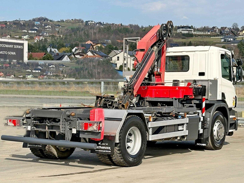 Scania P 250 * HMF 635 K2 + FUNK * TOPZUSTAND - Tipper, Crane truck: picture 3 Scania P 250 * HMF 635 K2 + FUNK * TOPZUSTAND - Tipper, Crane truck: picture 3