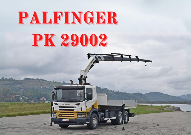 Scania P 420 - Dropside/ Flatbed truck, Crane truck: picture 1 Scania P 420 - Dropside/ Flatbed truck, Crane truck: picture 1
