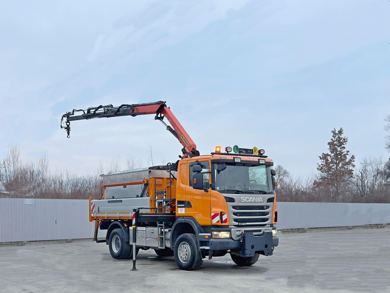 Scania R 420 Pritsche 4,15 m * PK 11002/FUNK * sandblaste - Dropside/ Flatbed truck, Crane truck: picture 4 Scania R 420 Pritsche 4,15 m * PK 11002/FUNK * sandblaste - Dropside/ Flatbed truck, Crane truck: picture 4