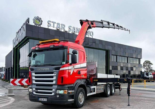 Scania R500 6x2 PALFINGER PK 29002 Crane Kran - Dropside/ Flatbed truck, Crane truck: picture 4 Scania R500 6x2 PALFINGER PK 29002 Crane Kran - Dropside/ Flatbed truck, Crane truck: picture 4
