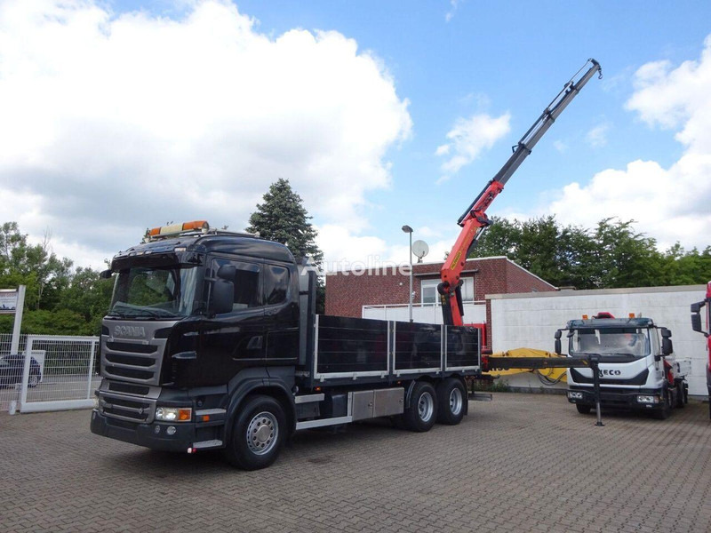 Scania R620 V8 6x2 Flatbed + Palfinger Crane PK 22002 EH - Dropside/ Flatbed truck, Crane truck: picture 5 Scania R620 V8 6x2 Flatbed + Palfinger Crane PK 22002 EH - Dropside/ Flatbed truck, Crane truck: picture 5