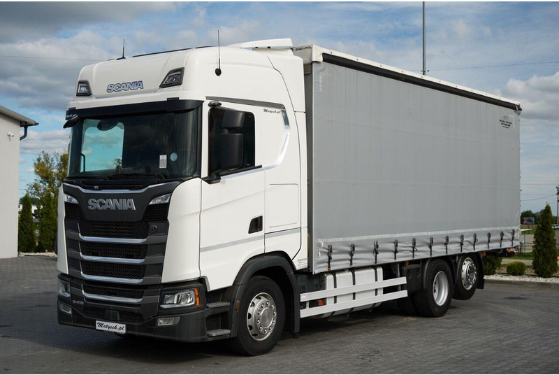 Scania S 450 / SOLÓWKA / 6X2 / OŚ PODNOSZONA / 2019 / - Curtainsider truck: picture 4 Scania S 450 / SOLÓWKA / 6X2 / OŚ PODNOSZONA / 2019 / - Curtainsider truck: picture 4