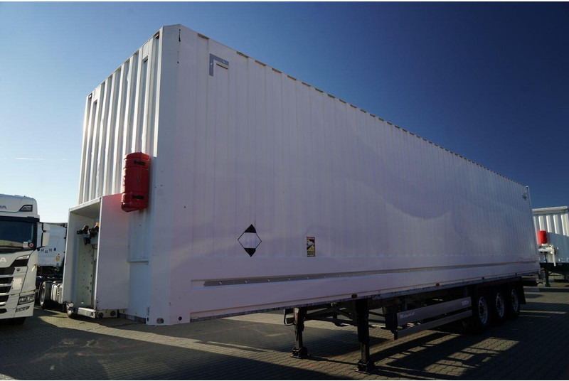 Schmitz Cargobull KONTENER / 2x oś PODNOSZONA / 2021 ROK - Closed box semi-trailer: picture 4 Schmitz Cargobull KONTENER / 2x oś PODNOSZONA / 2021 ROK - Closed box semi-trailer: picture 4
