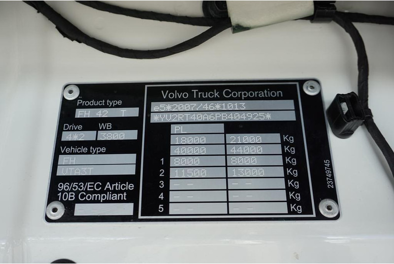 Tractor unit Volvo FH / 500 / I – SAVE / XL / EURO 6 / ACC / I -COOL / NOWY MODEL: picture 12 Tractor unit Volvo FH / 500 / I – SAVE / XL / EURO 6 / ACC / I -COOL / NOWY MODEL: picture 12