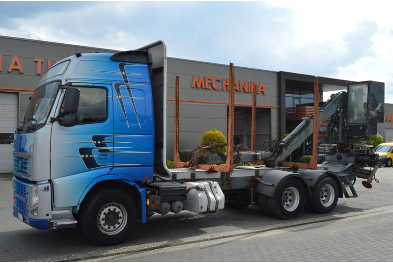 Volvo FH 13 520 FOR TRANSPORTING WOOD - Timber truck, Crane truck: picture 2 Volvo FH 13 520 FOR TRANSPORTING WOOD - Timber truck, Crane truck: picture 2