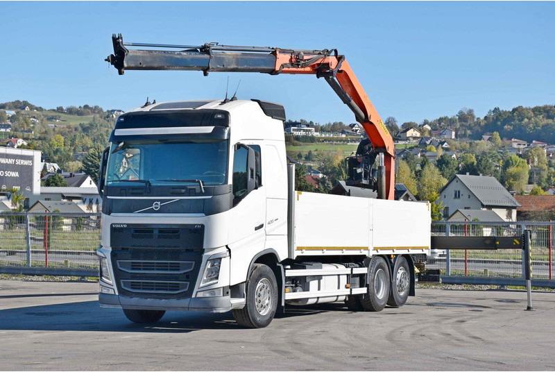 Volvo FH 420 - Dropside/ Flatbed truck, Crane truck: picture 2 Volvo FH 420 - Dropside/ Flatbed truck, Crane truck: picture 2