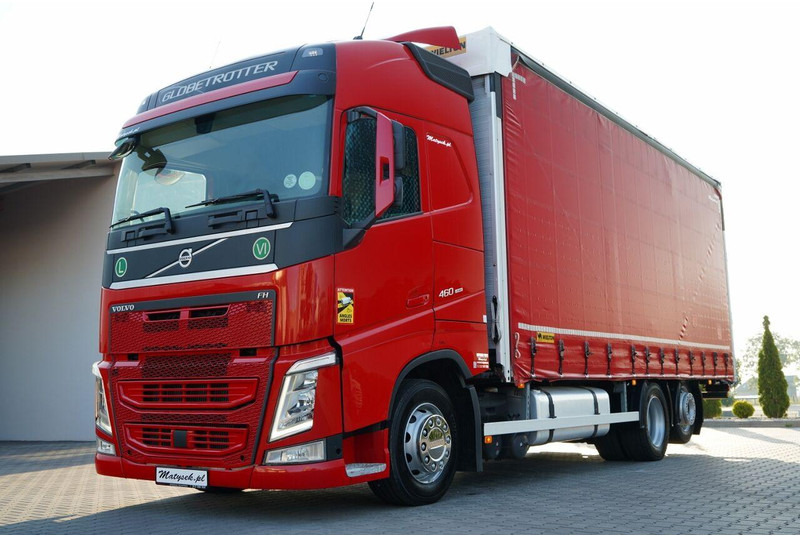 Volvo FH 460 / FIRANKA / 6x2 / PODNOSZONY DACH / I-PARK COOL / OŚ PODN - Curtainsider truck: picture 1 Volvo FH 460 / FIRANKA / 6x2 / PODNOSZONY DACH / I-PARK COOL / OŚ PODN - Curtainsider truck: picture 1