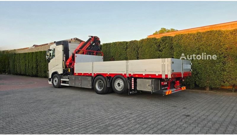 Volvo FH 540 - Flatbed+crane 6x2 - Dropside/ Flatbed truck, Crane truck: picture 5 Volvo FH 540 - Flatbed+crane 6x2 - Dropside/ Flatbed truck, Crane truck: picture 5