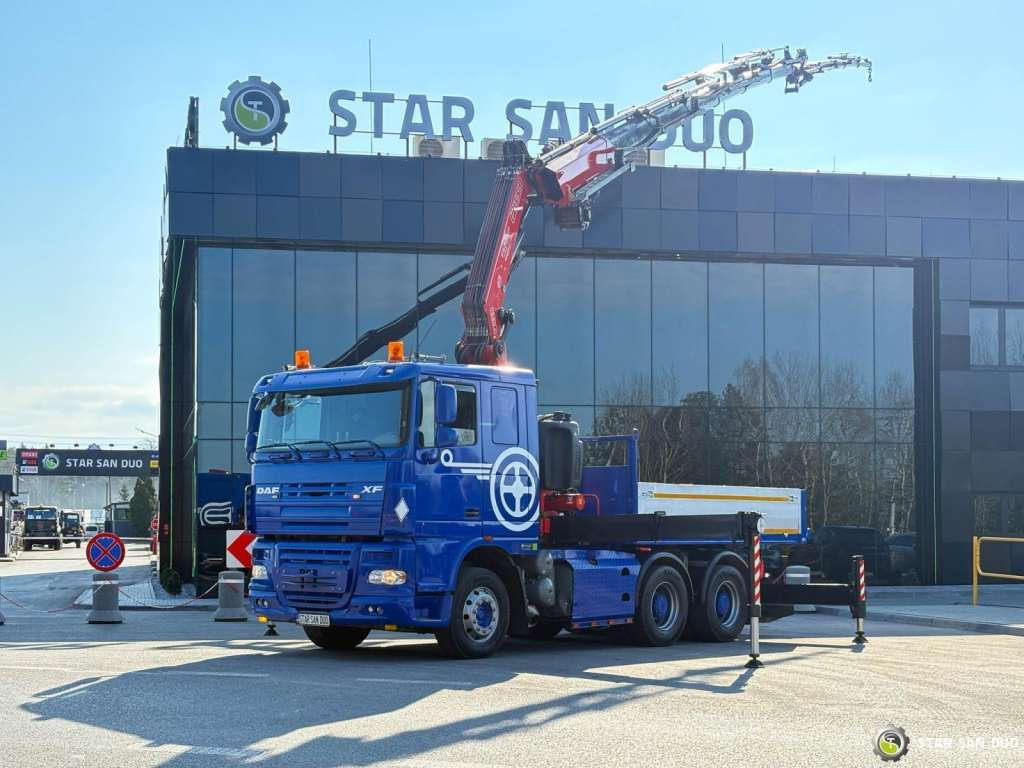DAF XF 105.510 6x4 FASSI 450 FLY JIB Winch 5th - Crane truck: picture 3 DAF XF 105.510 6x4 FASSI 450 FLY JIB Winch 5th - Crane truck: picture 3