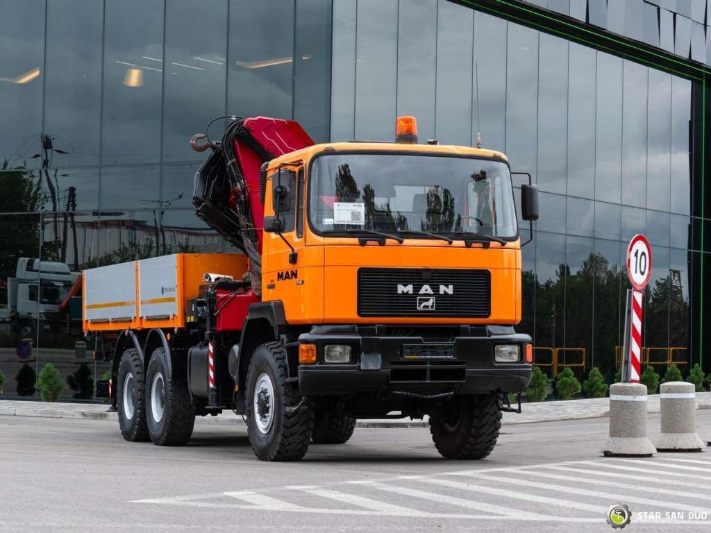 MAN 27.402 F10 6x6 HMF 3620 K4 Hds Crane - Crane truck: picture 3 MAN 27.402 F10 6x6 HMF 3620 K4 Hds Crane - Crane truck: picture 3