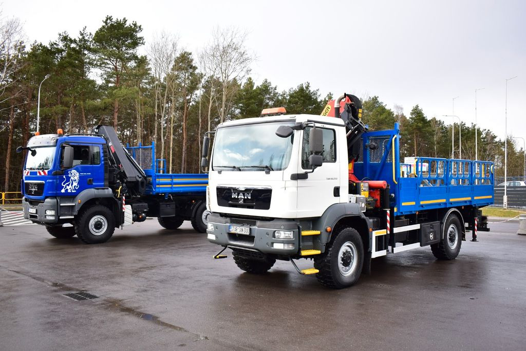 MAN 4x4 TGM 18.250 PALFINGER PK 27001 EURO 5 Kran - Crane truck, Dropside/ Flatbed truck: picture 1 MAN 4x4 TGM 18.250 PALFINGER PK 27001 EURO 5 Kran - Crane truck, Dropside/ Flatbed truck: picture 1
