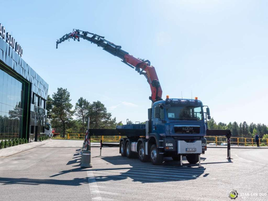 MAN TGA 35.440 8X6H PALFINGER 60002 Semi-trailer - Crane truck: picture 2 MAN TGA 35.440 8X6H PALFINGER 60002 Semi-trailer - Crane truck: picture 2