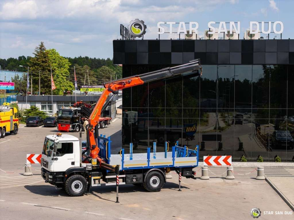 MAN TGM 18 250 4x4 PALFINGER PK 27001 HDS Crane Kra - Tipper: picture 1 MAN TGM 18 250 4x4 PALFINGER PK 27001 HDS Crane Kra - Tipper: picture 1