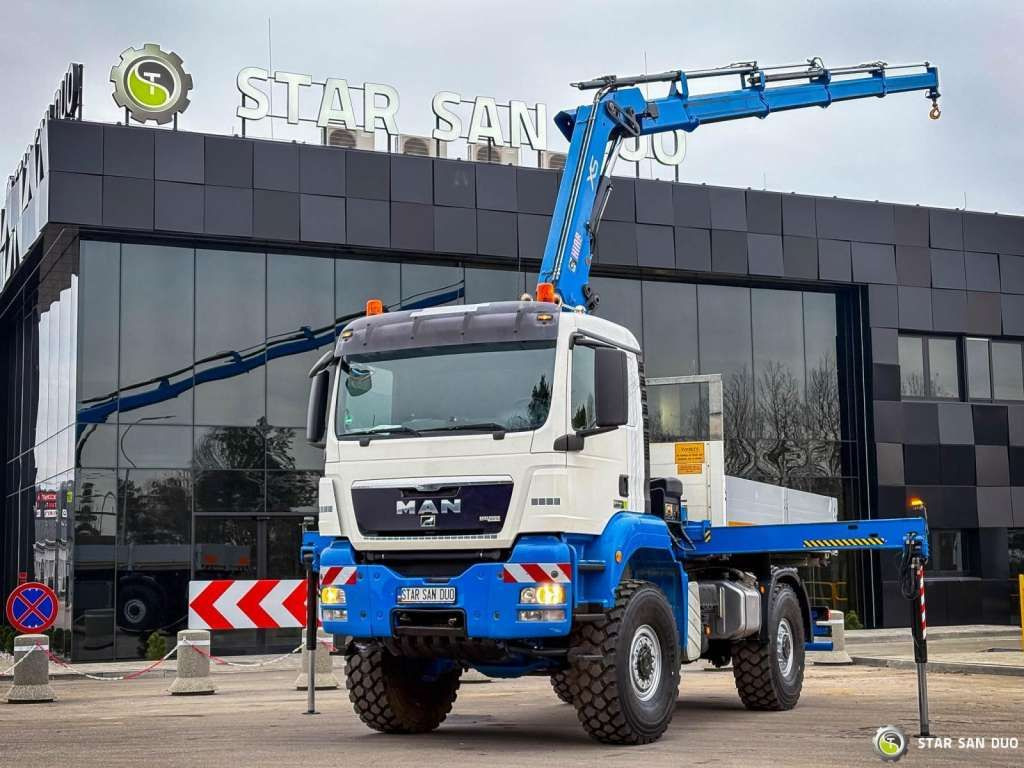MAN TGS 18.440 4x4 HIAB 166 E-4 CRANE KRAN MAN TGS 18.440 4x4 HIAB 166 E-4 CRANE KRAN - Crane truck, Dropside/ Flatbed truck: picture 1 MAN TGS 18.440 4x4 HIAB 166 E-4 CRANE KRAN MAN TGS 18.440 4x4 HIAB 166 E-4 CRANE KRAN - Crane truck, Dropside/ Flatbed truck: picture 1