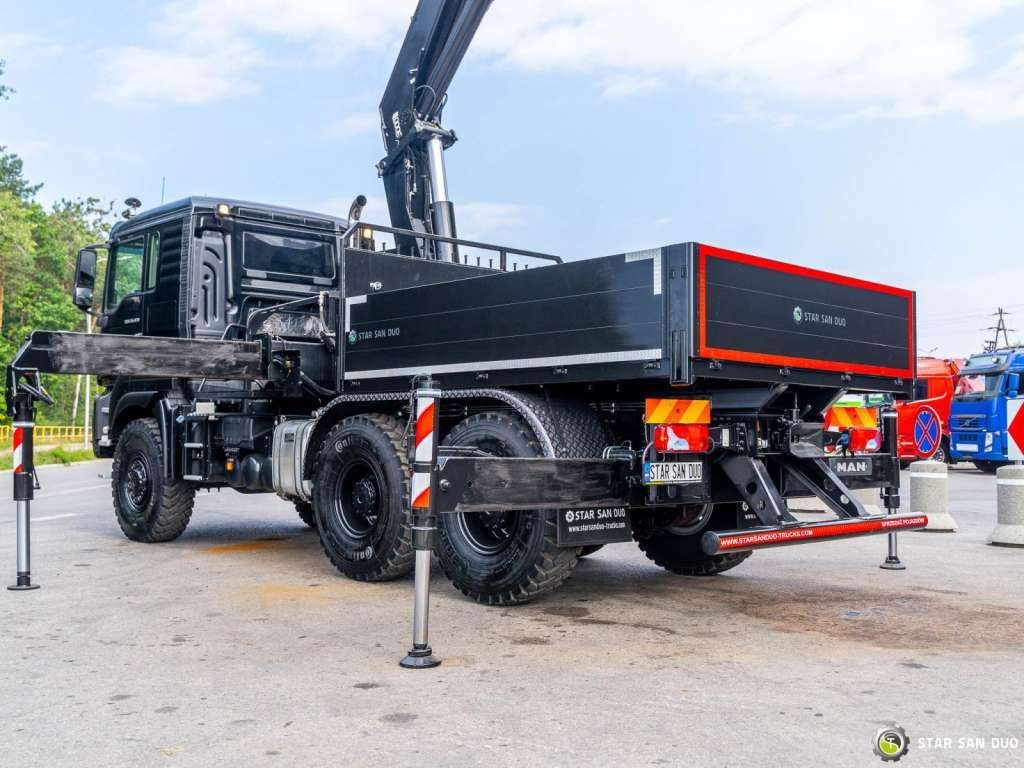 Leasing of  MAN  TGS 26.420 6x6 HMF 3000 K6 Fly Jib Crane Basket MAN  TGS 26.420 6x6 HMF 3000 K6 Fly Jib Crane Basket: picture 7