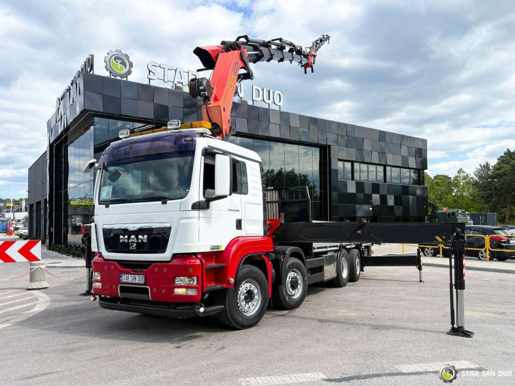 MAN TGS 35.480 8x4 PALFINGER PK 60002 Fly Jib Winch - Crane truck: picture 3 MAN TGS 35.480 8x4 PALFINGER PK 60002 Fly Jib Winch - Crane truck: picture 3