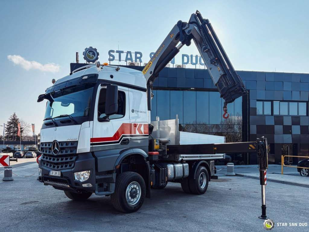 Mercedes-Benz AROCS 1851 4x4 PALFINGER PK 20002 Crane Kran - Crane truck: picture 1 Mercedes-Benz AROCS 1851 4x4 PALFINGER PK 20002 Crane Kran - Crane truck: picture 1