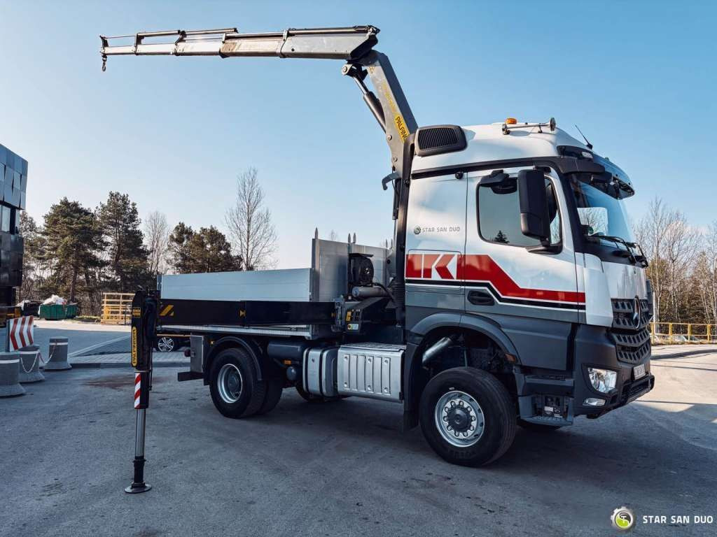 Mercedes-Benz AROCS 1851 4x4 PALFINGER PK 20002 Crane Kran - Crane truck: picture 2 Mercedes-Benz AROCS 1851 4x4 PALFINGER PK 20002 Crane Kran - Crane truck: picture 2